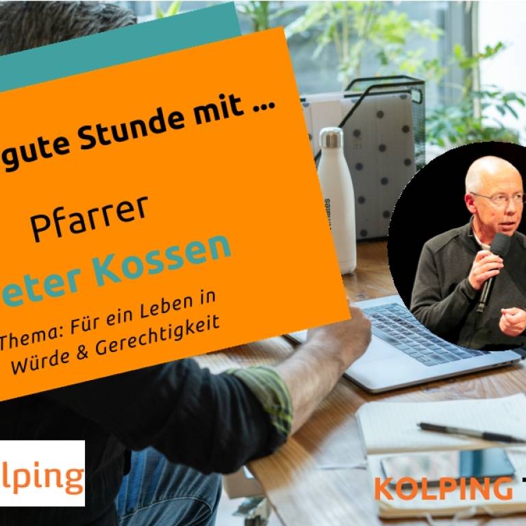 digitaler Kolping Talk mit Pfarrer Peter Kossen